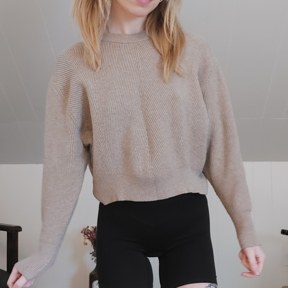 Zara cropped Knit